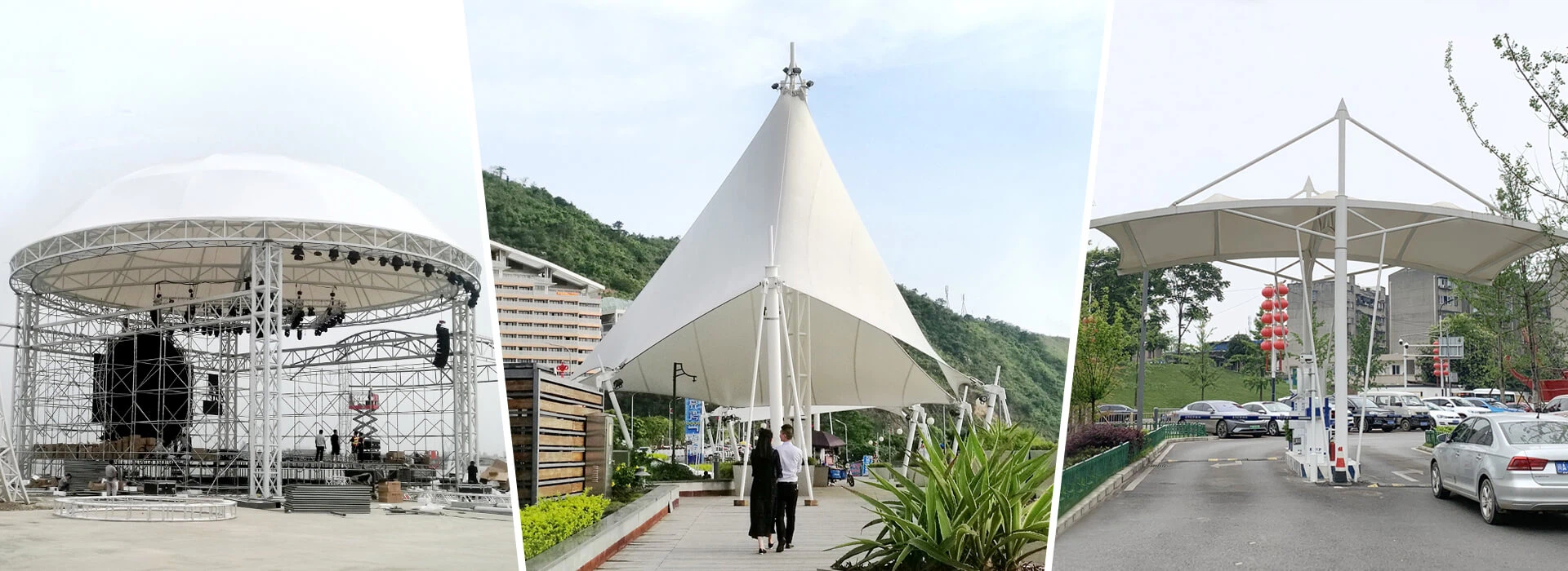 Tensile Membrane Tents
